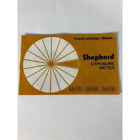 Shepherd Exposure Meter AM-130 Untested Original Box Carrying Case AM 130 - Picture 6 of 7